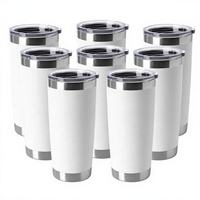 LIHONG Gobelets isothermes 20oz en acier inoxydable avec couvercle, double paroi sous vide, pour café, boissons chaudes et froides, thé, voyage et extérieur