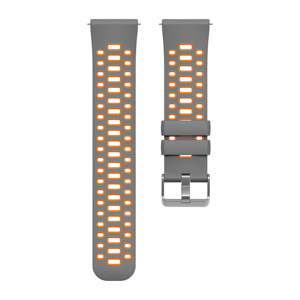 Correas de Reloj de Silicona de 22 mm con Diseño de Canal Ajustable para <span class=keywords><strong>Huawei</strong></span> <span class=keywords><strong>Watch</strong></span> <span class=keywords><strong>GT</strong></span> <span class=keywords><strong>Runner</strong></span> 2, Correa Deportiva Ultraligera que Absorbe el Sudor - Product Image 4