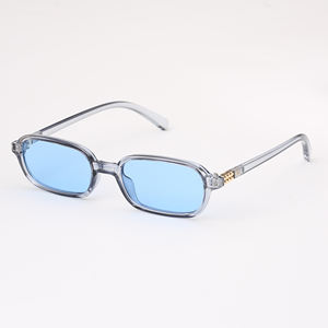 2025 Trendinig แว่นกันแดดแบบแคบเลนส์ป้องกัน UV400เลนส์สีแพนโทนมีกรอบพลาสติกเลนส์ AC - Product Image 4