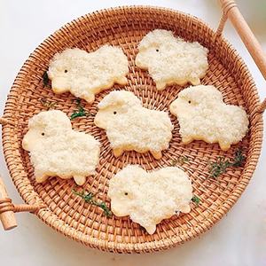 Wanlihao Personnalisé Mignon Mouton Forme En Acier Inoxydable Emporte-pièce Moules À Biscuit Presse Outils De Cuisson - Product Image 4