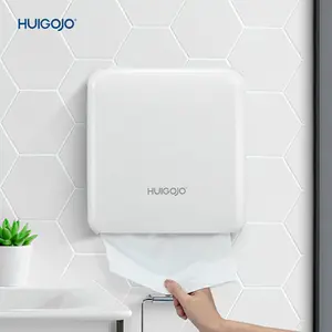 Dispenser handuk kertas tisu Toilet lipat Z terpasang di dinding dengan kapasitas besar