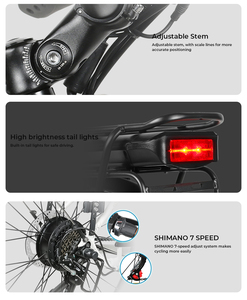 Bicicleta eléctrica OEM de 28 pulgadas con cuadro de aleación de aluminio, 13 Ah, de largo alcance, para ciudad, para damas. - Product Image 6