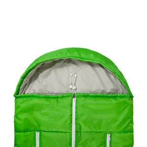 신제품 녹색 야외 캠핑 및 침낭 세트 차가운 온도