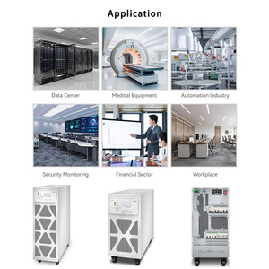 E3SUPS15KH High Efficiency 3 Phase Online <b>UPS</b> 15kVA 15kW 400V Uninterruptible Power Supply for Data Center External Battery - Product Image 4