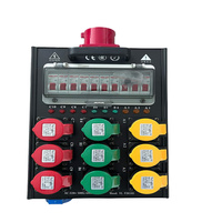 Boîtier de distribution portable mini 32A 5 broches avec protection contre les fuites pour éclairage de scène