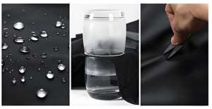 Мужская зимняя термокуртка |   Толстая куртка-софтшелл из камвольной ткани 240 г с стеганым капюшоном |   Ветрозащитная повседневная куртка на молнии из смесового поликоттона - Product Image 5