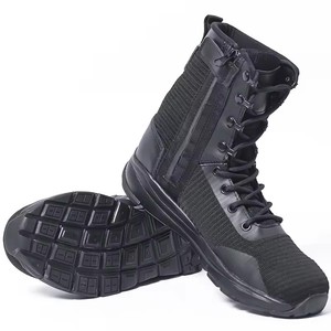Bottes tactiques pour hommes, lacées, en nylon, pour la randonnée dans le désert, l'aventure en plein air, l'escalade, l'alpinisme hivernal, imperméables - Product Image 6