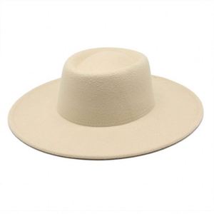 Chapeau Fedora Tendance et Élégant pour Femme, Bord Large de 9,5 cm, Personnalisable, en Coton, Idéal pour Soirées, Spectacles, Événements Décontractés, Pêche, Affaires et Activités de Plein Air - Product Image 1