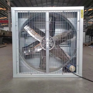 Ventilador de Extracción de Pared con Aspas de Acero Inoxidable de 380V y 1250mm de Diámetro, Marco de Lámina Galvanizada, Sistema de Ventilación y Refrigeración - Product Image 1