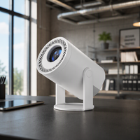 Projecteur MINI Turn1 Junuo 200 Lumens WIFI 6 BT Android 14 Smart Home Cinéma Écran LCD Vidéo 4K