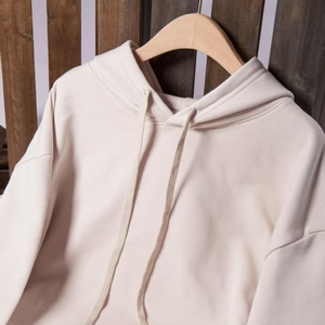 Sudadera con capucha con estampado personalizado de 420 gramos de peso pesado estilo americano para Otoño e Invierno patrón sólido de ajuste holgado - Product Image 1
