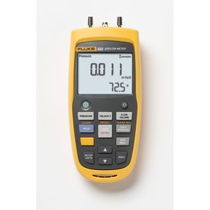 Kit de mesure de débit d'air numérique Fluke 922 pour tests CVC - Product Image 2