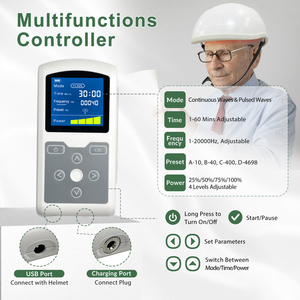 Luz Infrarroja LED NIR <span class=keywords><strong>de</strong></span> 1070nm, Fotobiomodulación Láser Cercana al Cerebro (PBM) para la Pérdida <span class=keywords><strong>de</strong></span> Memoria, Trastornos <span class=keywords><strong>de</strong></span> <span class=keywords><strong>Ansiedad</strong></span> y Depresión - Product Image 4