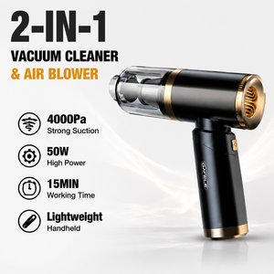 4000Pa Cordless Handheld <b>Vacuum</b> Cleaner <b>Portable</b> Mini Car <b>Vacuum</b> Air Blower Inflator Deflator for Auto Detailing Supply OEM ODM - Product Image 2