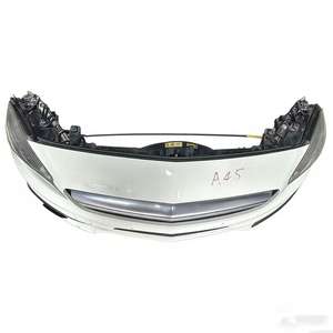 Para Mercedes-Benz: Conjunto de labio de parachoques delantero de plástico <span class=keywords><strong>blanco</strong></span> para rejilla de parachoques de coche Clase A 2014-2019, usado - Product Image 6