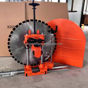 Construction <b>Hydraulic</b> Concrete Wall Cutting Machine Automatic Rail Type Highpower Cement Slotting Machine - Product Image 3