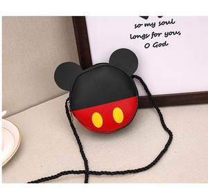 Tas selempang anak perempuan, tas selempang kartun hewan modis untuk anak-anak - Product Image 3