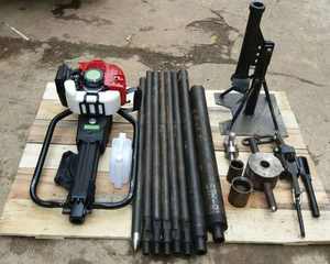 Boormachine Voor Grondonderzoek Kleine Draagbare Boorinstallatie Voor Grondmonsters - Product Image 2