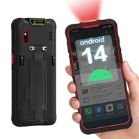 Terminal Portátil de Datos Móvil Industrial con Android 14, Pantalla de 5.5 Pulgadas, CPU MT6789 G99 de 2.2 GHz, 6 GB de RAM y 64 GB de ROM, PDA para Logística