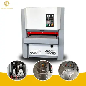 China Supplier R-R1300 Rotary Metal Constant Speed Belt Sander Polishing Machine For Metal
