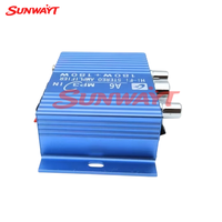 Amplificateur Stéréo Hi-Fi 180 Watts de Qualité Supérieure, Prix de Gros Usine, Construction Métal-Plastique A6, Mini Arcade Anglais