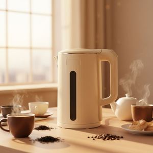 Electric <b>Kettle</b> 1.8 L 220 V 1500 W Double Layer Cool Touch Electric <b>Kettles</b> Home USE Fast Boiling Save Time Kitchen Appliance - Product Image 5