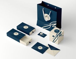 Luxury Jewelry Earring <b>Packaging</b> Custom Printing Logo High-end Rigid <b>Paper</b> Embossing Cardboard Gift Jewelry Boxes - Product Image 3