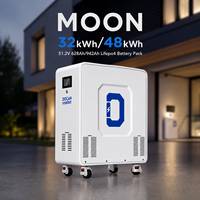 Nouveau design 2026 Docan 48V 51.2V 628Ah 942Ah 32kWh 48kWh 900Ah Moon Pack de batteries LiFePO4 pour système de stockage d'énergie domestique et batterie externe