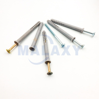 MALAXY Cheville murale de fixation de cadre en nylon Ancrages en plastique expansibles