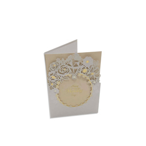 Tùy Chỉnh Thiết Kế Thanh Lịch In Ấn Wedding Place Lời Mời Thẻ Handmade Laser Cut Thẻ Lời Mời Đám Cưới - Product Image 5