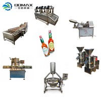 Machine voor het maken van peperpasta met grote capaciteit, productielijn voor chilipeperpuree, machine voor het maken van chilisaus
