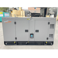 Générateur diesel silencieux Ricardo Gray 50 kVA 40 kW avec démarrage automatique, démarrage à distance, ATS, prise européenne, anneau de levage