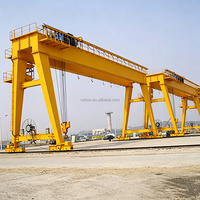 Grue portique intelligente à double poutre de 40 tonnes avec variateur de fréquence pour un levage fluide