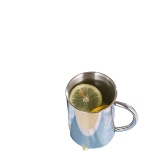แก้วน้ำสแตนเลสสองชั้นขนาด 10 ออนซ์ พร้อมฝาปิดกันหก สำหรับกาแฟ - Product Image 1