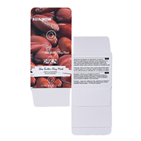 Caja de papel personalizada para crema facial, embalaje a precio razonable para esmalte de uñas, aceite, crema para ojos, polvo suelto, con grabado en relieve