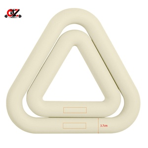 CZFIT Latest Style Silicone Home Gym Fitness for Women Power Pilates Yoga Ring 10Lb Color Triangle <b>Dumbbells</b> <b>Weight</b> Ring Unisex - Product Image 1