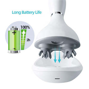 Gran oferta masajeador de cabeza para el cuero cabelludo masajeador de cabeza recargable cuero cabelludo Animal perro gato masajeador - Product Image 5