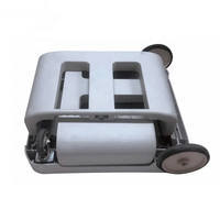 VNTKITCHEN VNT-ADCS240 Chariot de rangement mobile en plastique PP réglable manuellement, capacité de 240 assiettes, pour hôtel, restaurant, bar