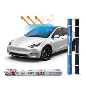 Rollo de Película para Ventanas de Alta Calidad, 99% de Rechazo de Rayos UV, Control de Calor, Película para Automóviles - Product Image 1