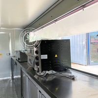 Remorque alimentaire entièrement personnalisable et entièrement équipée, camion de restauration rapide avec certifications CE et DOT