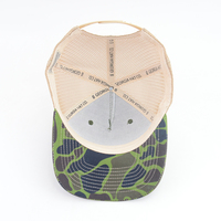 Casquettes de camionneur personnalisées à 5 panneaux Richardson 112 Camouflage en gros Casquettes de camionneur pour hommes Impression par sublimation