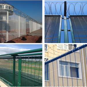 รั้วตาข่ายโลหะสำหรับ358เพื่อความปลอดภัยป้องกันการปีนป่ายสูงสำหรับสวนรั้วรักษาความปลอดภัยประกอบได้ง่ายรั้วป้องกันการโจรกรรม - Product Image 4