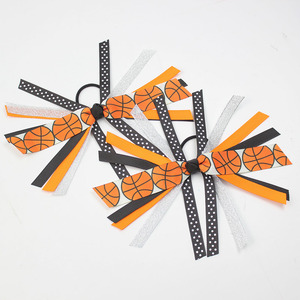 Nouveau Super Football Baseball Basketball Imprimé Ruban Épissage À La Main Bandeau Long Gland Coiffe Pour Enfants - Product Image 4