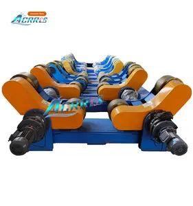 welding Self-aligning rotator for cycle seam welding, automatic fit up welding turning rolls