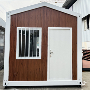 Casa Container con Tetto a Falda, Resistente alle Intemperie, Edificio Modulare <span class=keywords><strong>per</strong></span> Lavoro all'Aperto e Abitazione - Product Image 2
