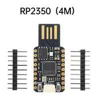 Carte de développement de microcontrôleur double cœur double architecture RP2040 RP2350, module mini USB-A avec mémoire Flash 4M/16M, intégration facile