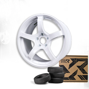 ล้ออลูมิเนียมอัลลอยด์3R 17X7.5นิ้วล้อรถยนต์หลายก้านสีขาว jdm ADVAN GT 03664-V3 ET38 5H113ส่งออกจากมาเลเซีย - Product Image 3