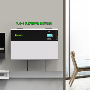 แบตเตอรี่ลิเธียมไอออนแบบติดผนัง LFP51200 ขยายความจุได้ 10kwh 20kwh 30kwh อายุการใช้งานยาวนาน สำหรับเก็บพลังงานแสงอาทิตย์ - Product Image 4