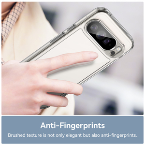 Funda Transparente para <span class=keywords><strong>Pixel</strong></span> 10 Pro XL, 2 en 1, TPU Suave, Gel, Parachoques, Parte Trasera Rígida de Acrílico, Funda para Teléfono Móvil para Google <span class=keywords><strong>Pixel</strong></span> 10 Pro XL - Product Image 5