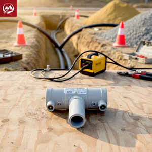Té égal en PE-RT II HDPE de 20 mm pour applications à haute température, projet de construction de pipelines - Product Image 5